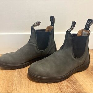 Blundstone Gray Chelsea Boots